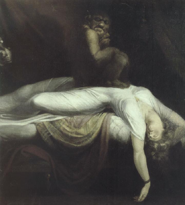 Johann Heinrich Fuseli cauchemar oil painting image